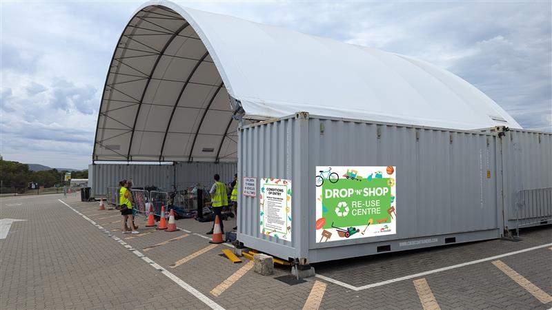 Check out Armadale Drop 'n' Shop Reuse Centre in Hilbert