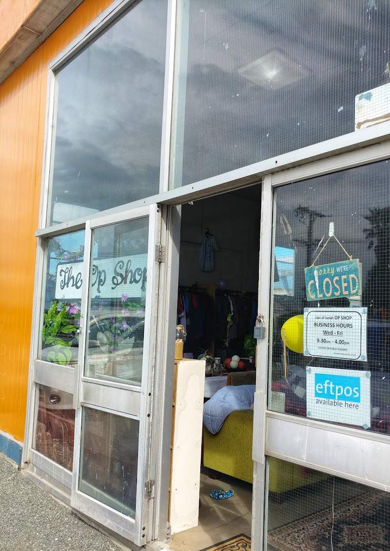 Check out The Op Shop (Lion of Judah) in Dargaville