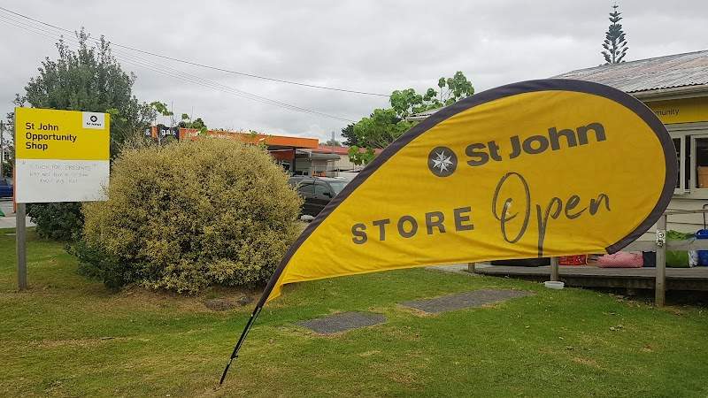 Check out St John Op Shop Mangawhai in Mangawhai