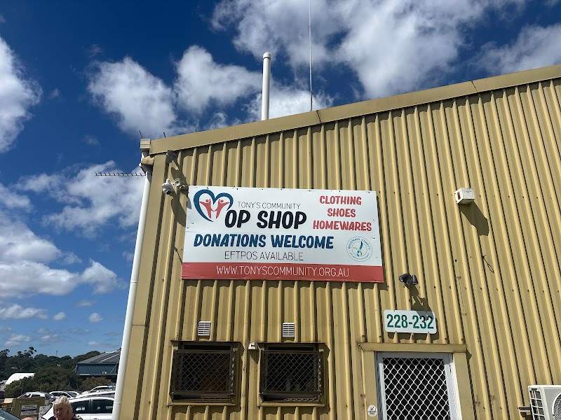 Check out Tony's Community Op Shop in Toowoomba