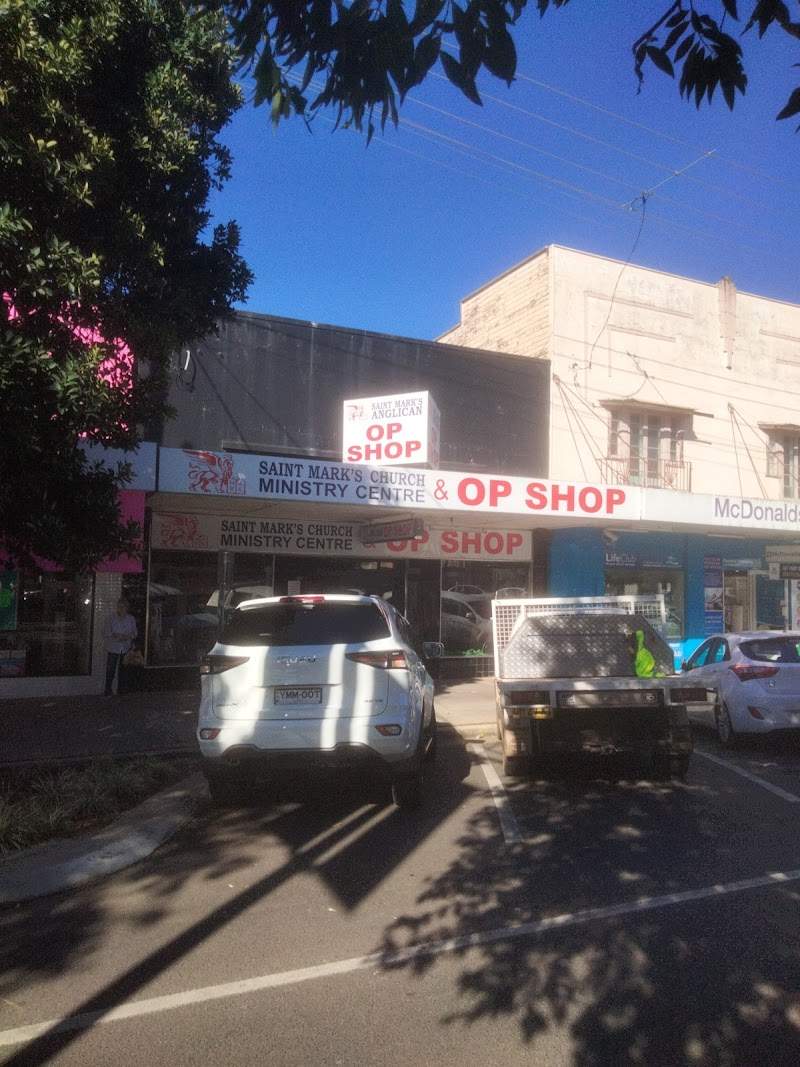 Check out St Mark's Op Shop in Irvington