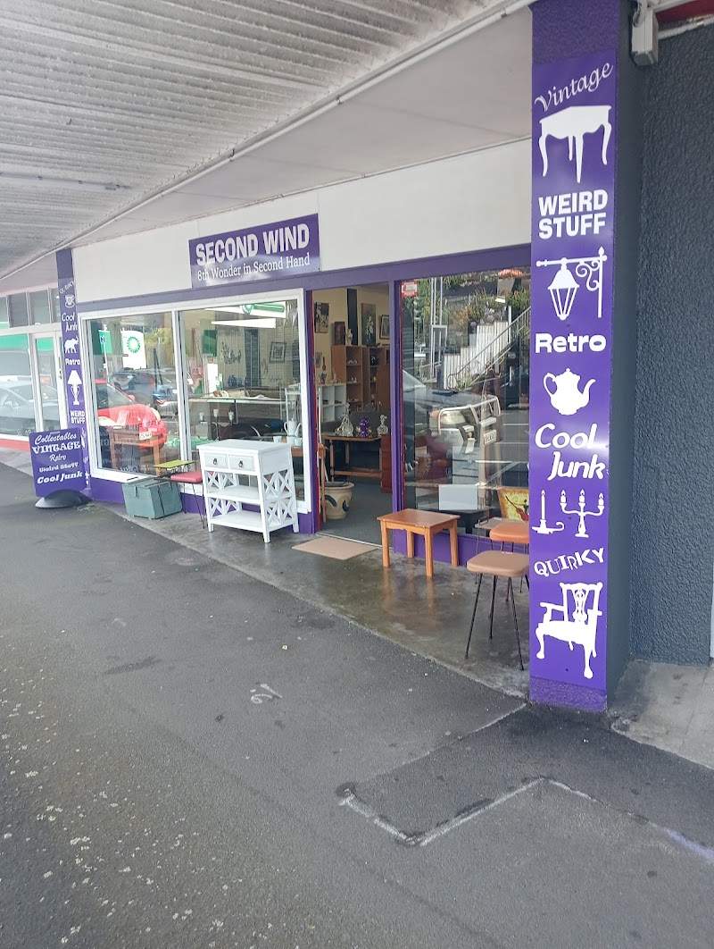 Check out Second wind second hand shop in Moturoa