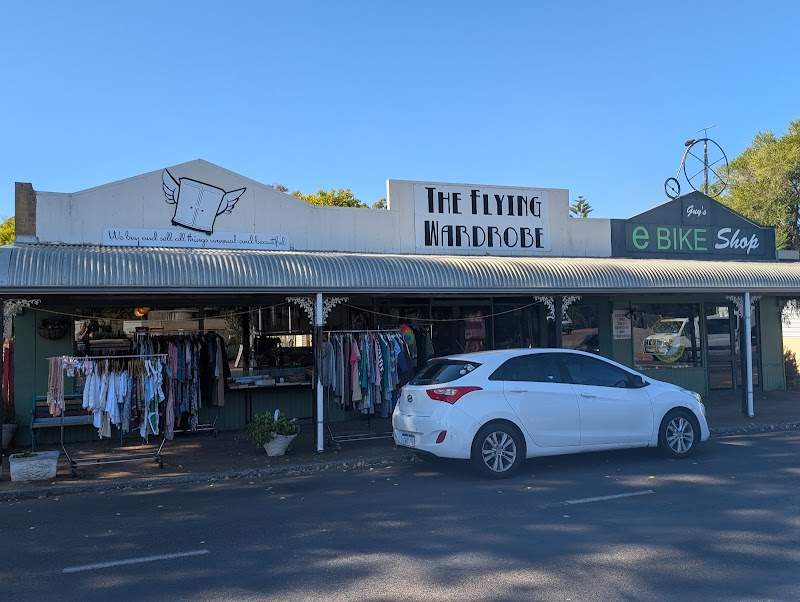 Check out The Flying Wardrobe Second Hand Store in Witchcliffe