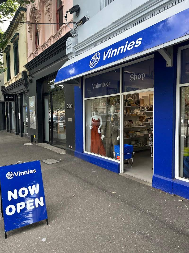 Check out Vinnies South Melbourne in SOUTH MELBOURNE