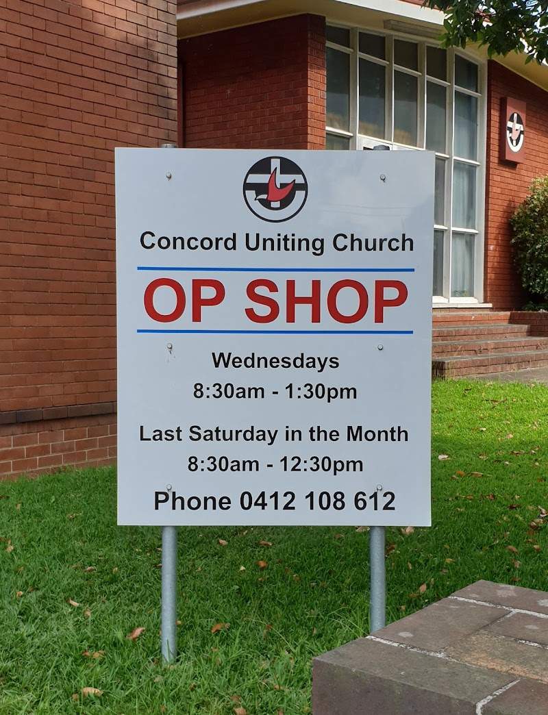 Check out Concord Op Shop (Wednesdays and last Saturday of month) in Concord