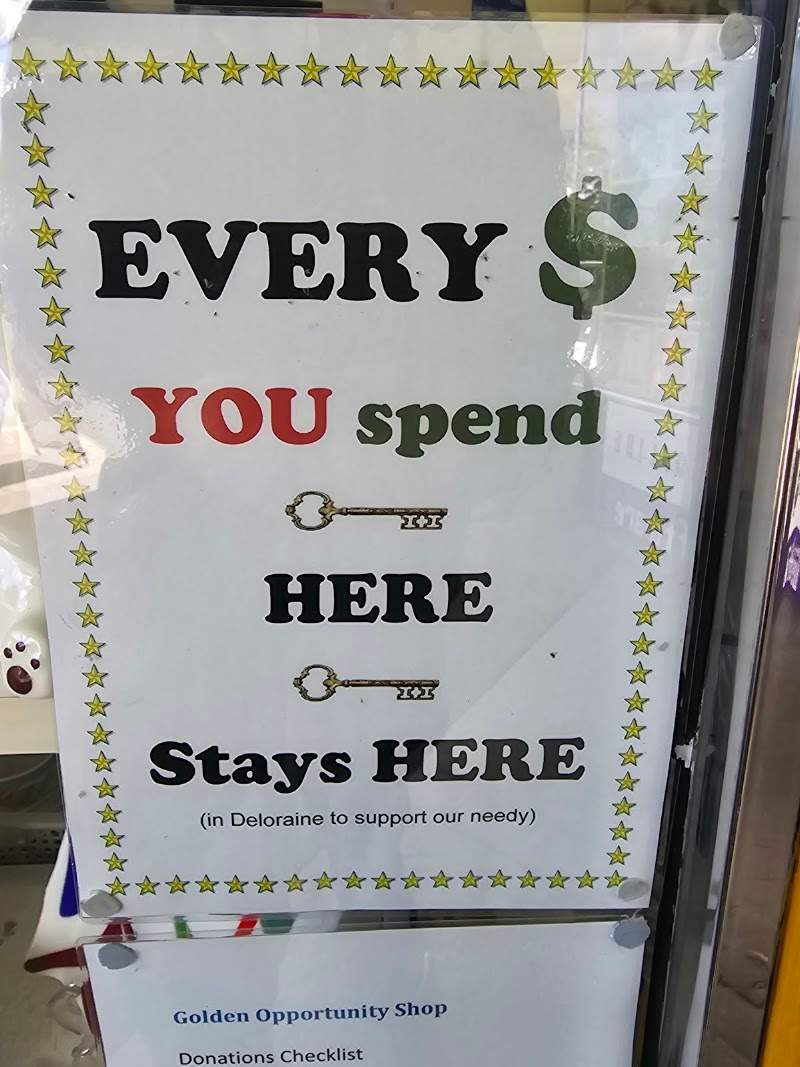 Check out Golden Opportunity Shop in Deloraine