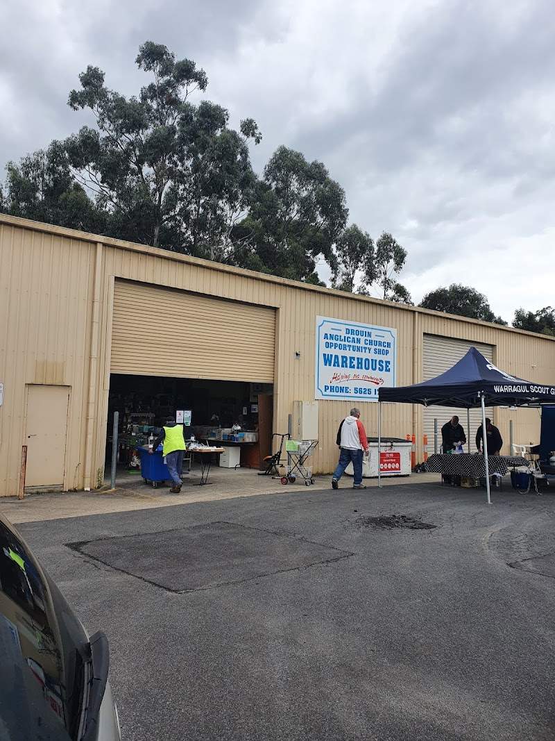 Check out Drouin Anglican Church Op Shop Warehouse in Drouin