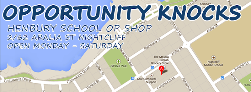 Check out Henbury Op Shop in Casuarina