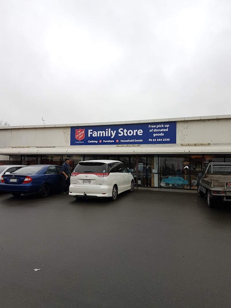 Check out Salvation Army Family Store in Christchurch