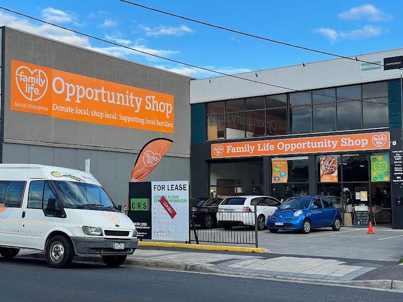 Check out Family Life: Cheltenham Opportunity Shop in Bayside Melbourne