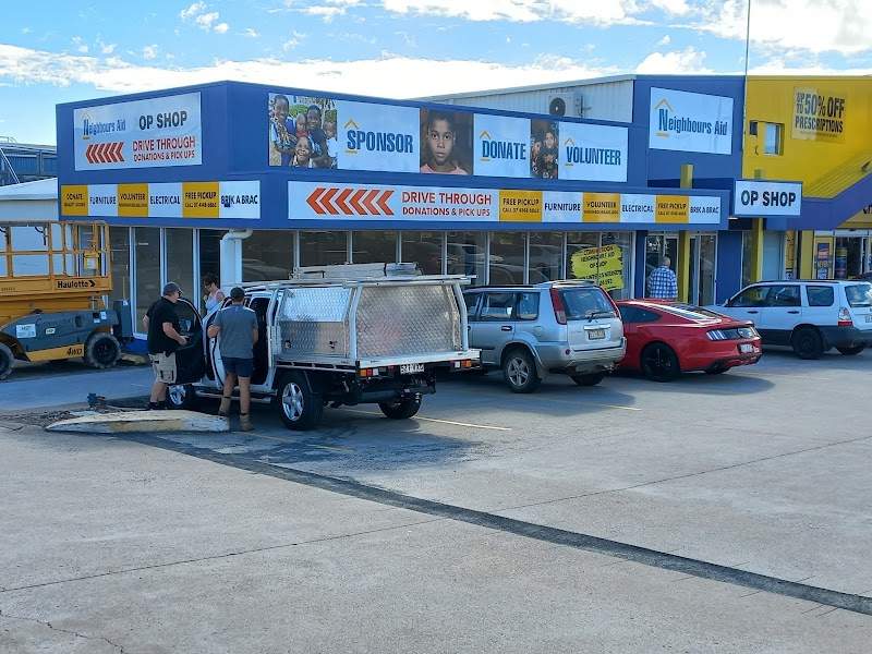 Check out Neighbours Aid – Op Shop Hervey Bay Pialba in Pialba