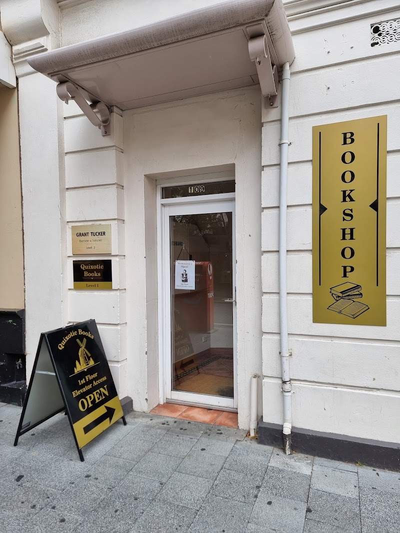 Check out Quixotic Books in Launceston