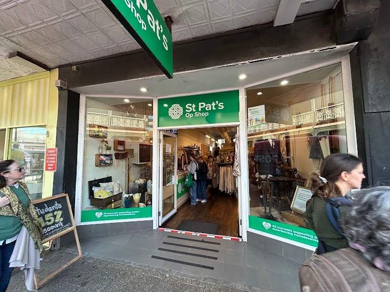 Check out St Pat’s Op Shop in Fremantle