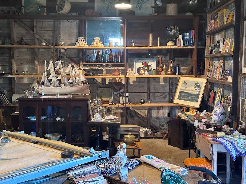 Check out Dust & Rust Vintage Store in the Commercial Stables in Murchison