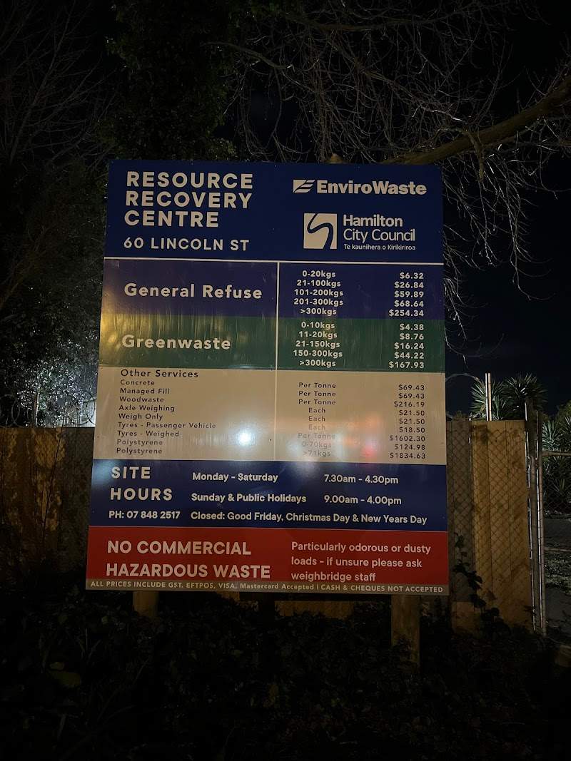 Check out Enviro NZ Lincoln Street Resource Recovery Centre in Frankton