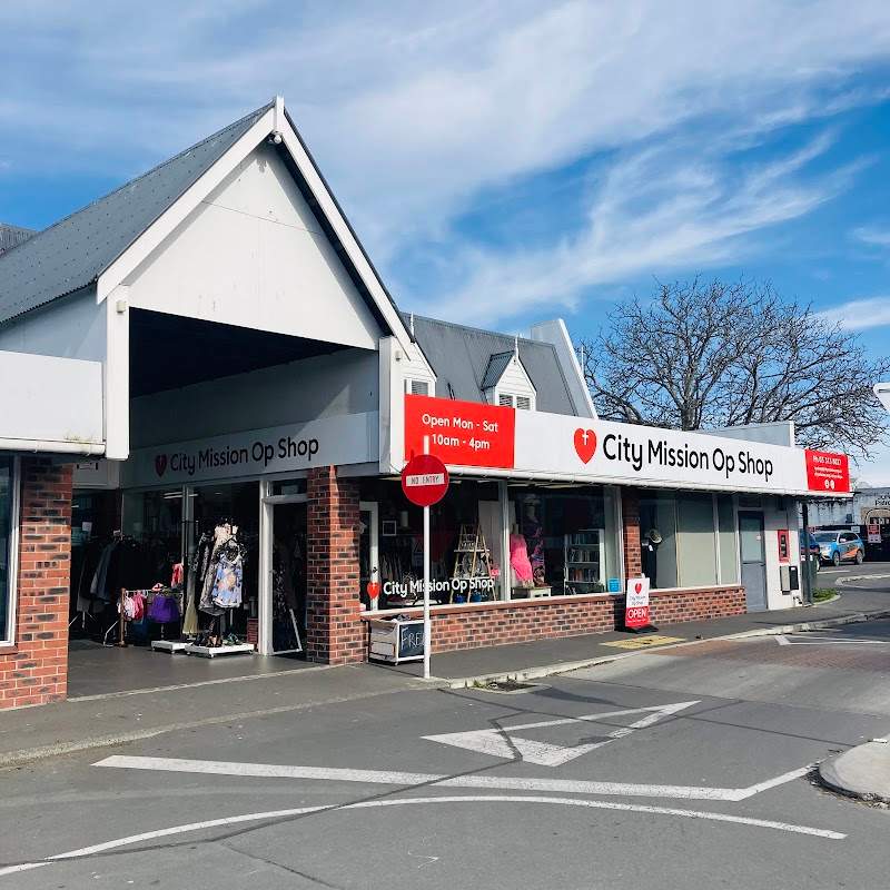 Check out City Mission Op Shop | Rangiora in 96 High Street