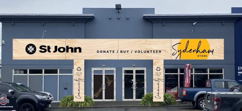 Check out Hato Hone St John Op Shop Sydenham in Sydenham