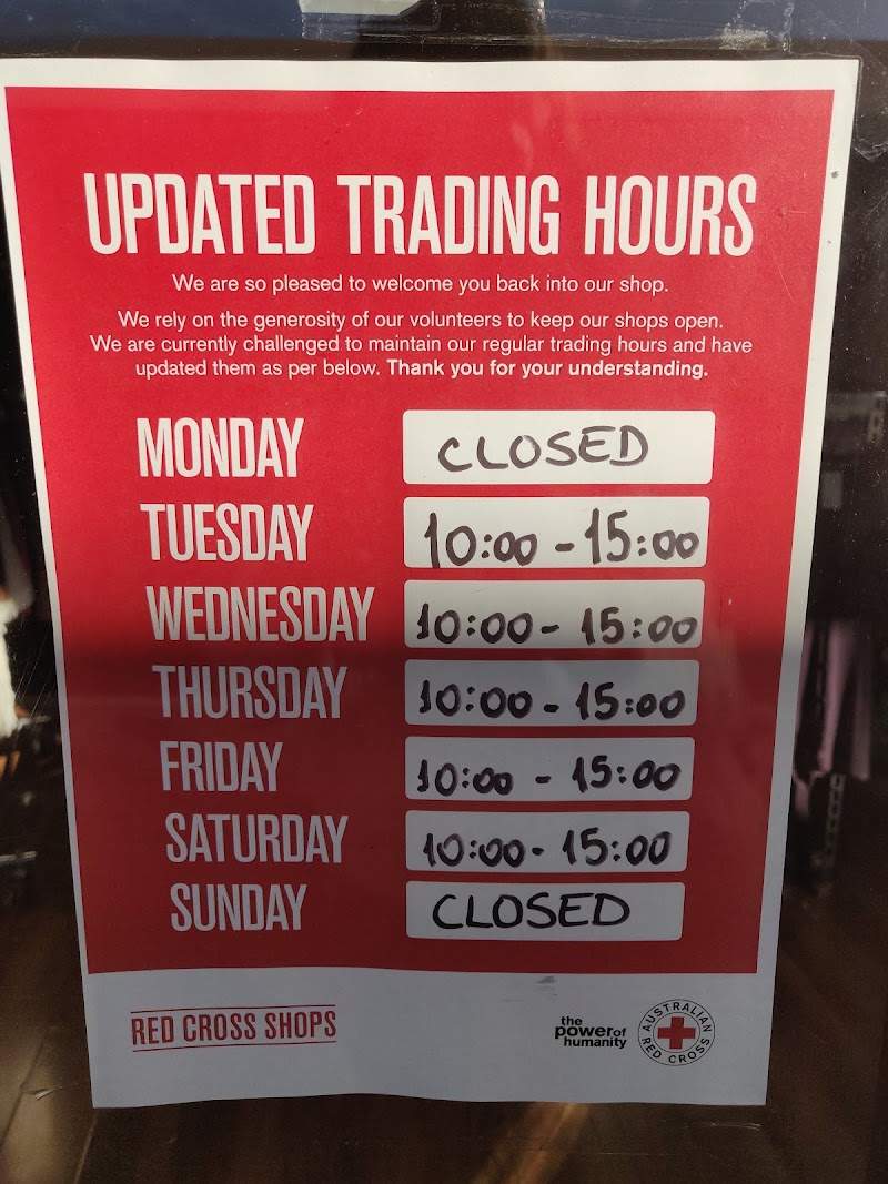 Check out Red Cross Shop Neutral Bay in Neutral Bay