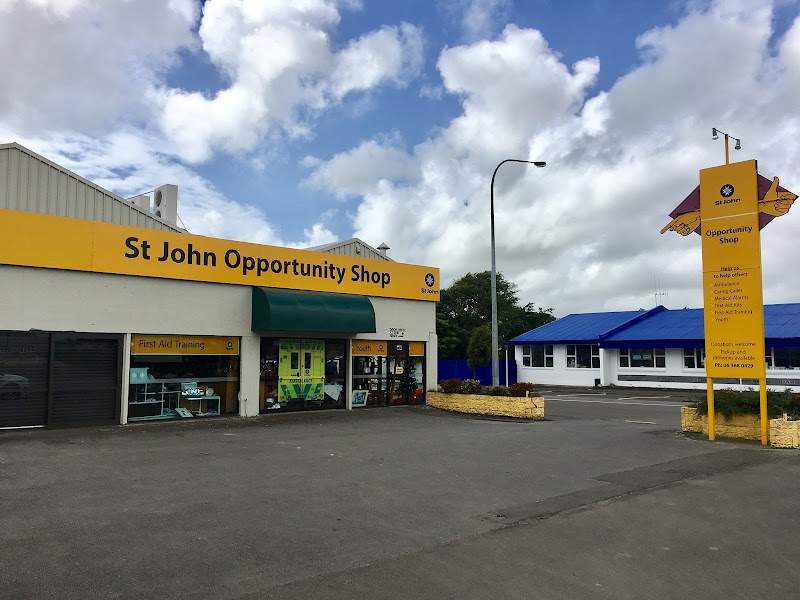 Check out St John Op Shop Levin in Levin
