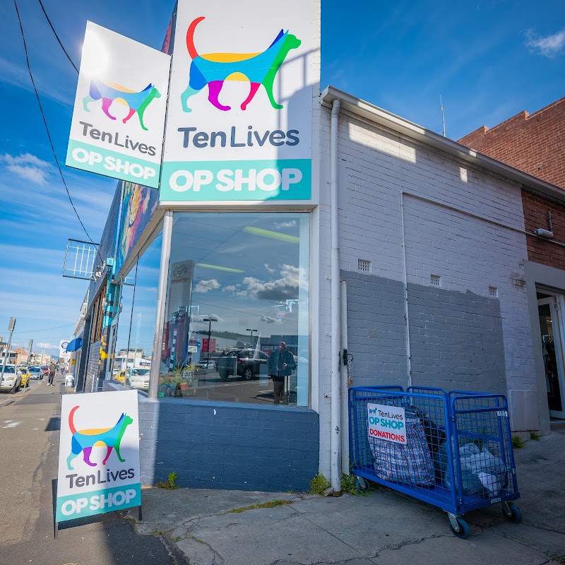 Check out Ten Lives Op Shop North Hobart in North Hobart