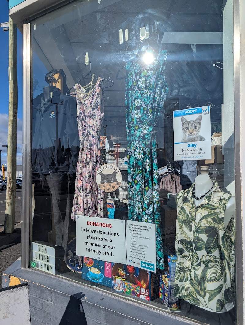 Check out Ten Lives Op Shop North Hobart in North Hobart