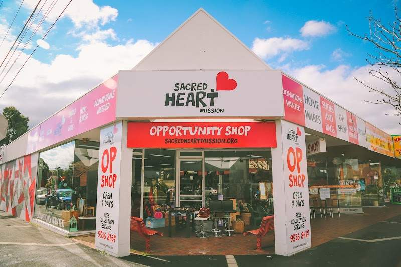 Check out Sacred Heart Mission Op Shop Bentleigh in Bentleigh