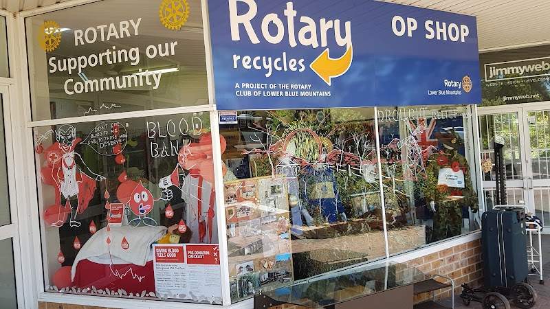 Check out Rotary Recycles OP Shop in Blaxland