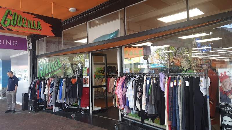 Check out Godzilla Recycled Clothing in Nelson