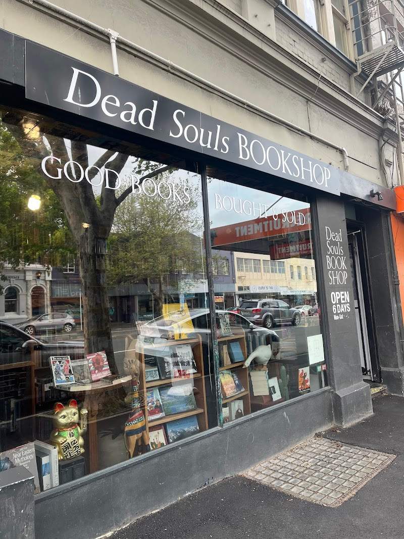 Check out Dead Souls Bookshop in Central Dunedin