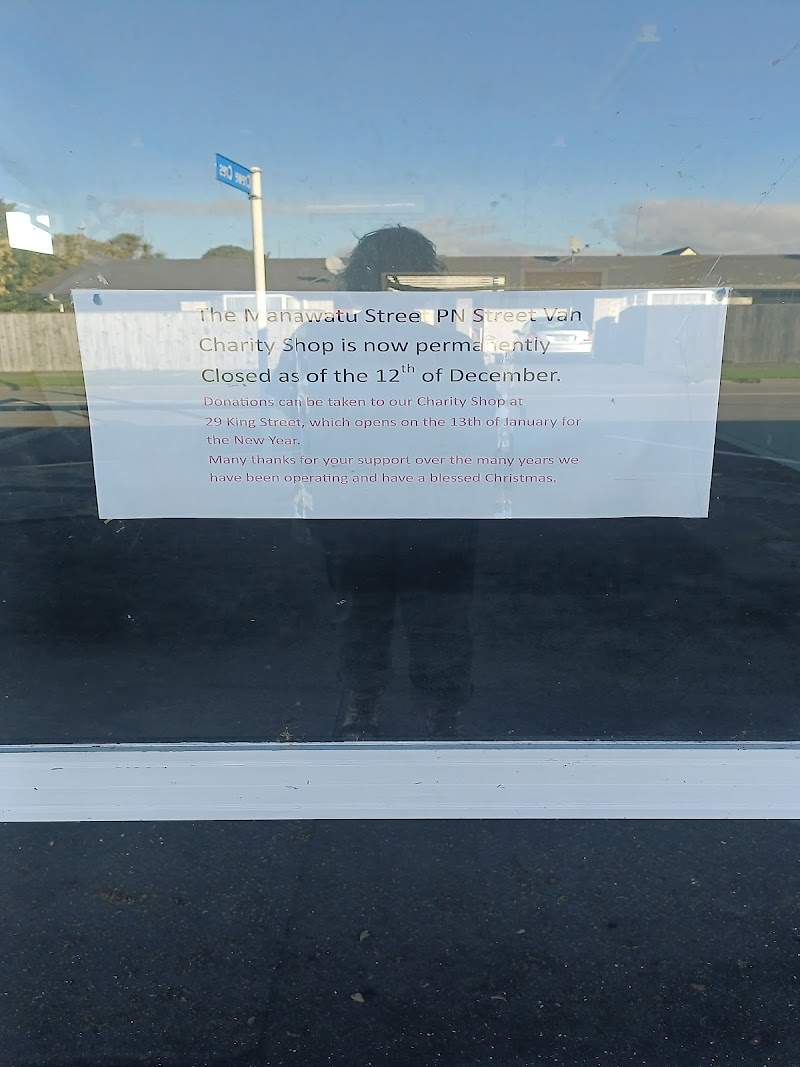 Check out Palmerston North Street Van Charity Shop in Hokowhitu