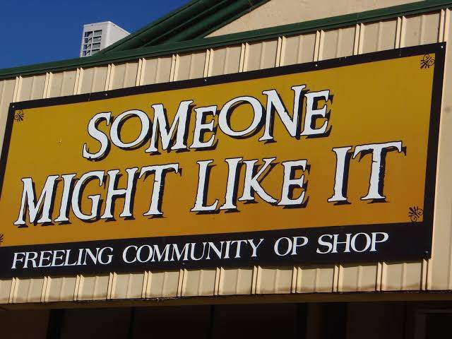 Check out Someone Might Like It Op Shop in Freeling