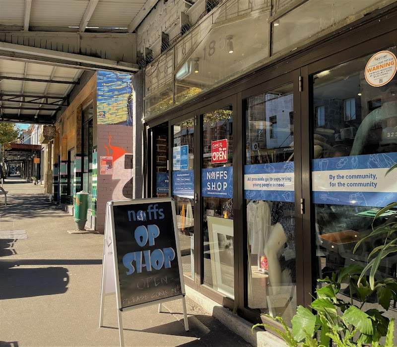 Check out Noffs Op Shop Redfern in Redfern