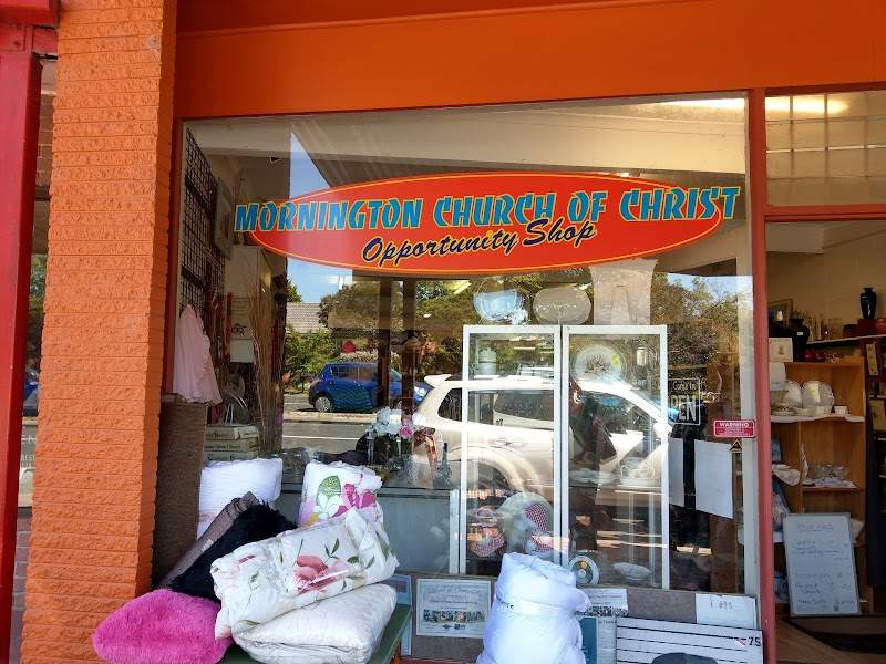 Check out Church of Christ Op Shop Mornington in Mornington