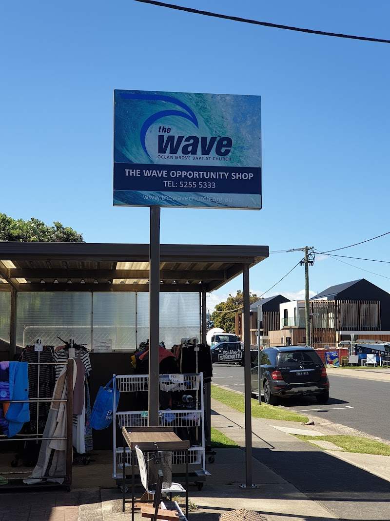 Check out The Wave Op Shop Ocean Grove in Ocean Grove