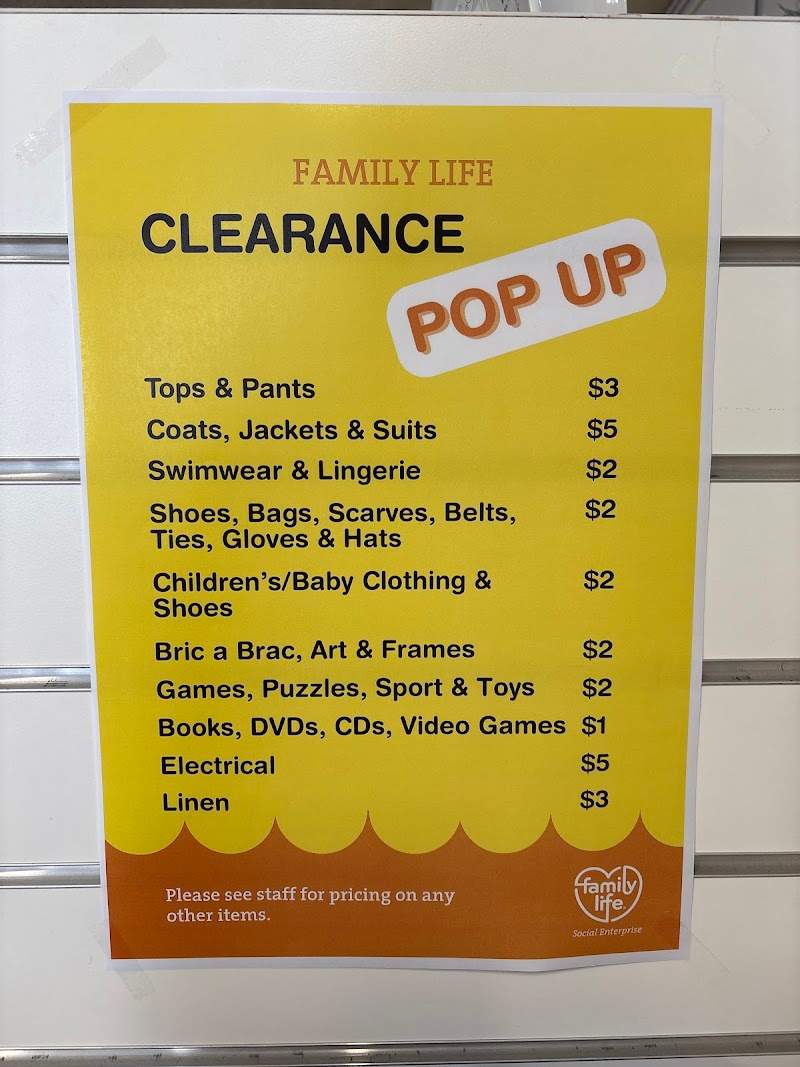 Check out Family Life: Clearance Pop Up Cheltenham in Cheltenham
