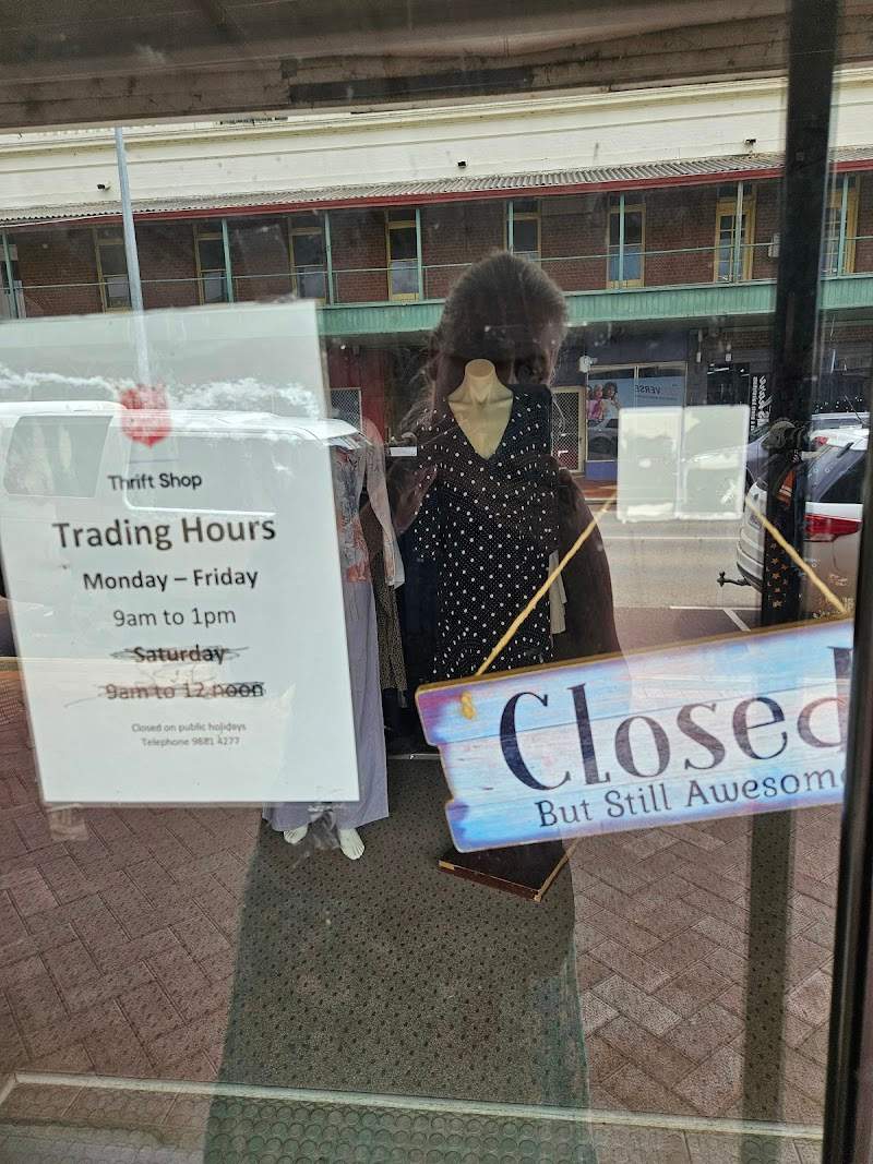 Check out The Salvation Army Thrift Shop Narrogin – 54 Federal St in Narrogin