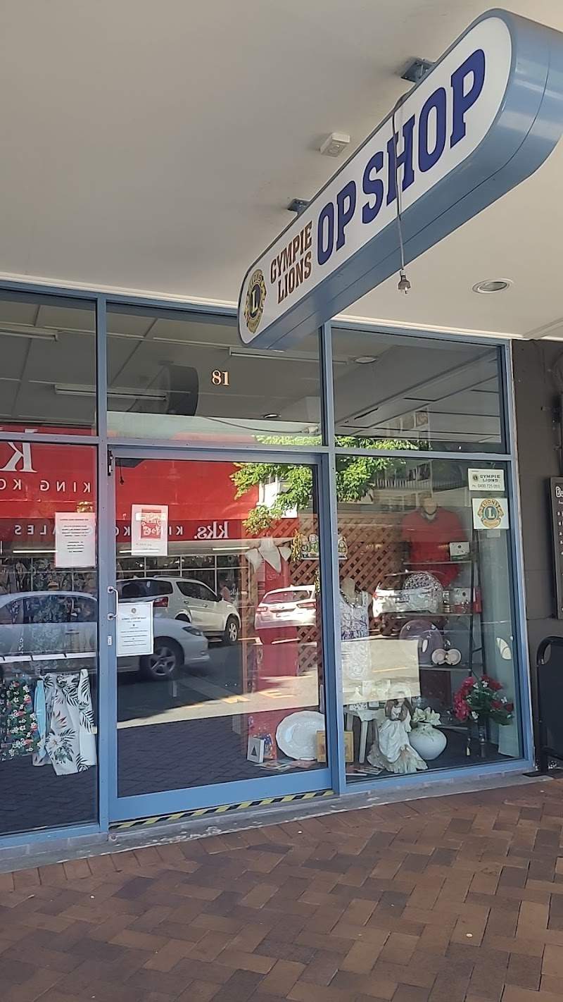 Check out Gympie Lions Op Shop in Gympie