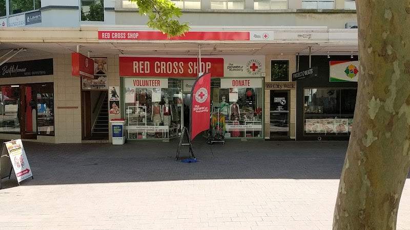 Check out Red Cross Shop City Walk Canberra in CANBERRA
