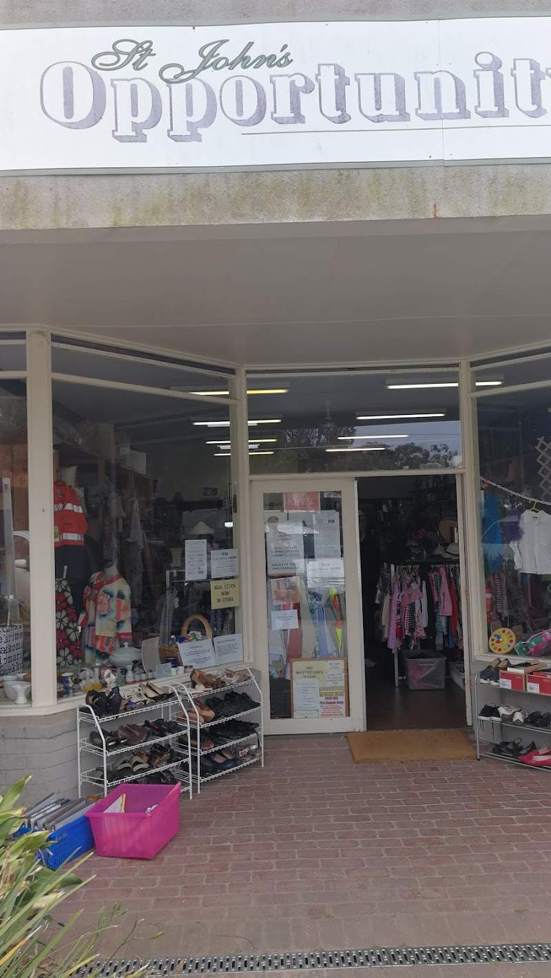 Check out St John’s Opportunity Shop Flinders in Flinders