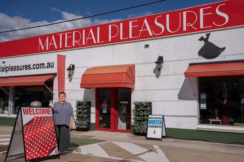 Check out Material Pleasures in Fyshwick, Canberra