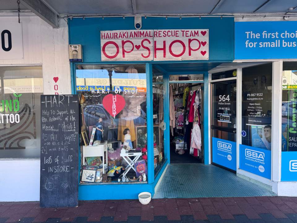 Check out HART OP Shop - Hauraki Animal Rescue Team in Thames