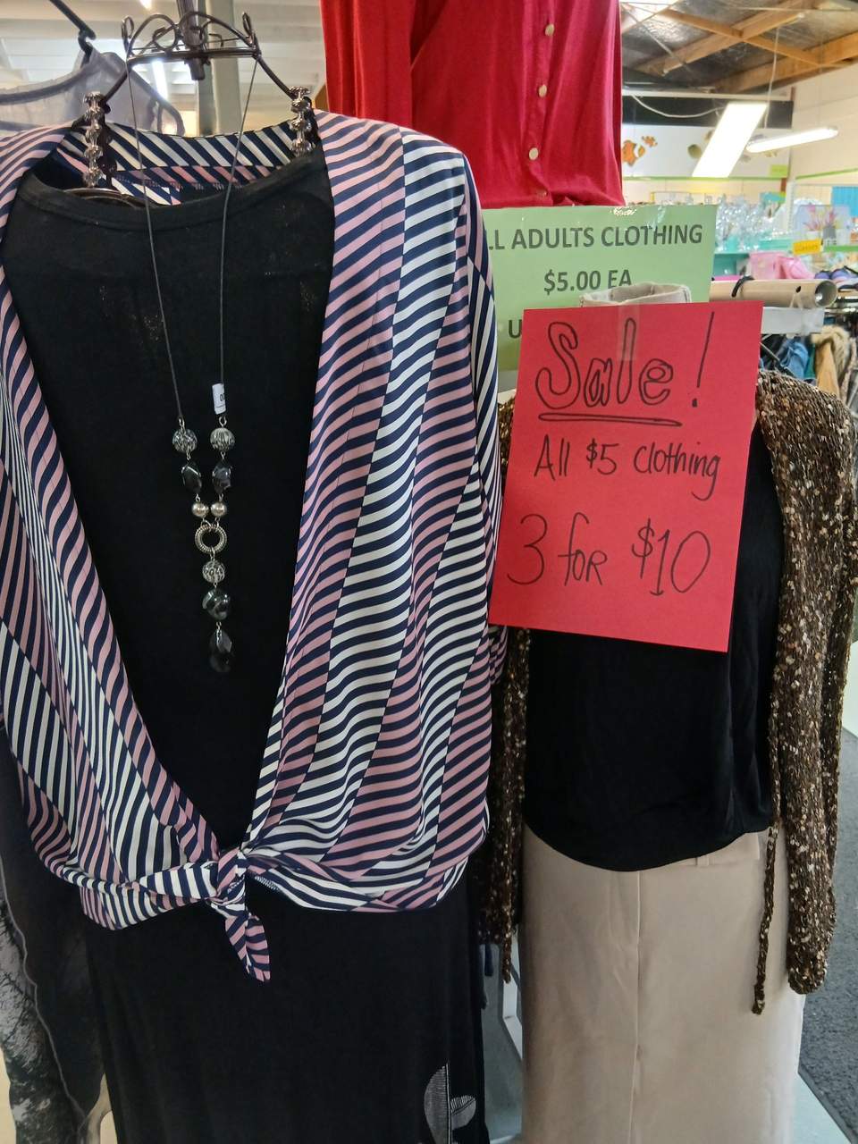CARE Animal Rescue Op Shop has a huge 2 week sale on now! Adults clothing is now 3 for $10, kids wear $1, shoes ALL $2! And bric abrac now .50c
(Some exclusions apply)
Open 10-4pm