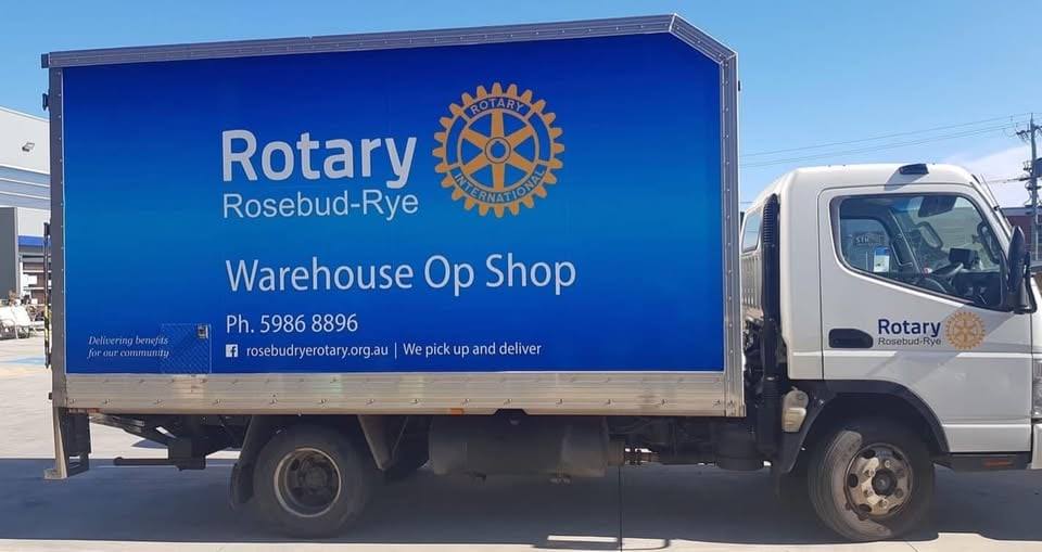 Photo from Rotary Opportunity Warehouse Rosebud